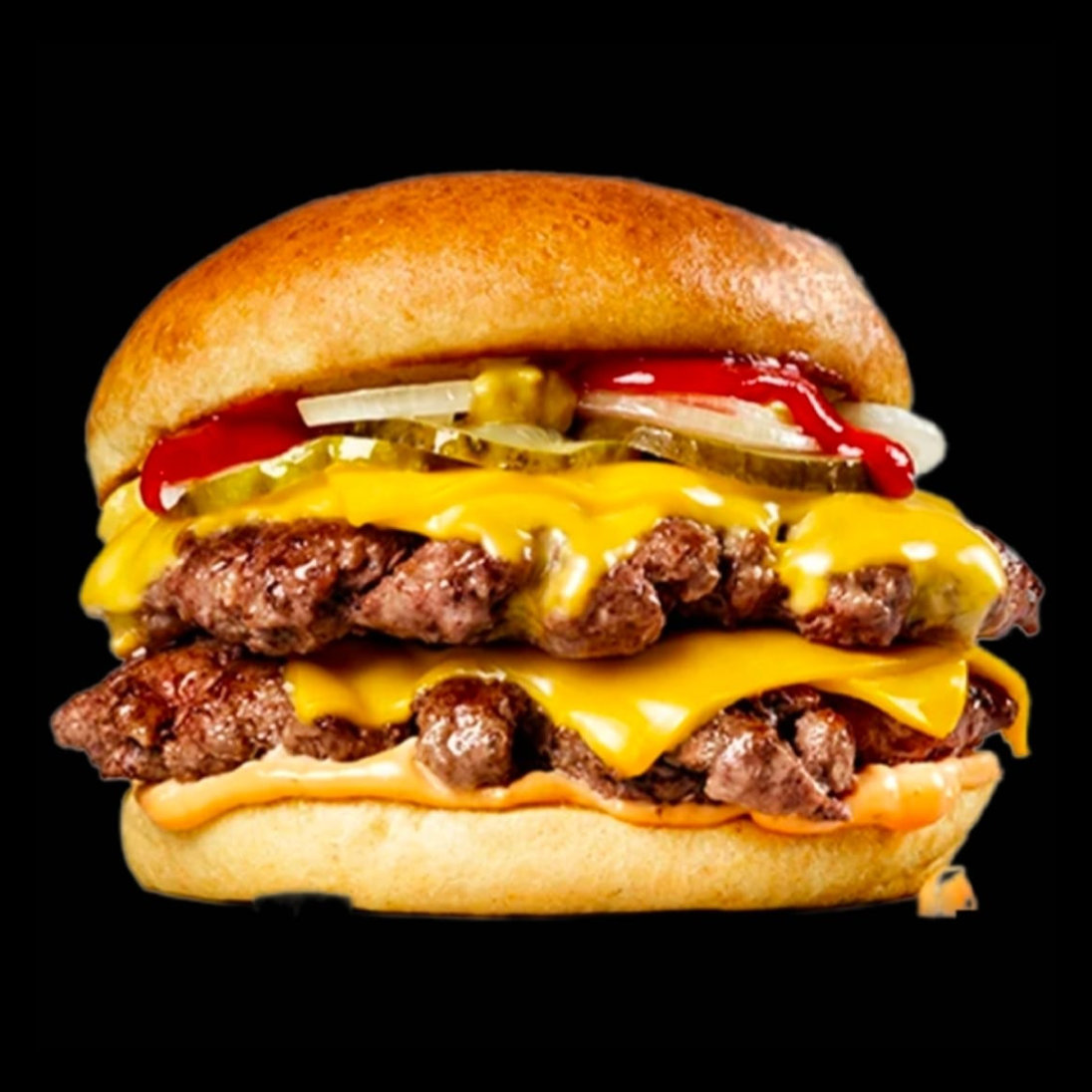Smash burger afbeelding